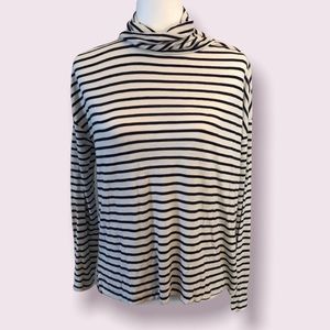 Stripe Turtleneck